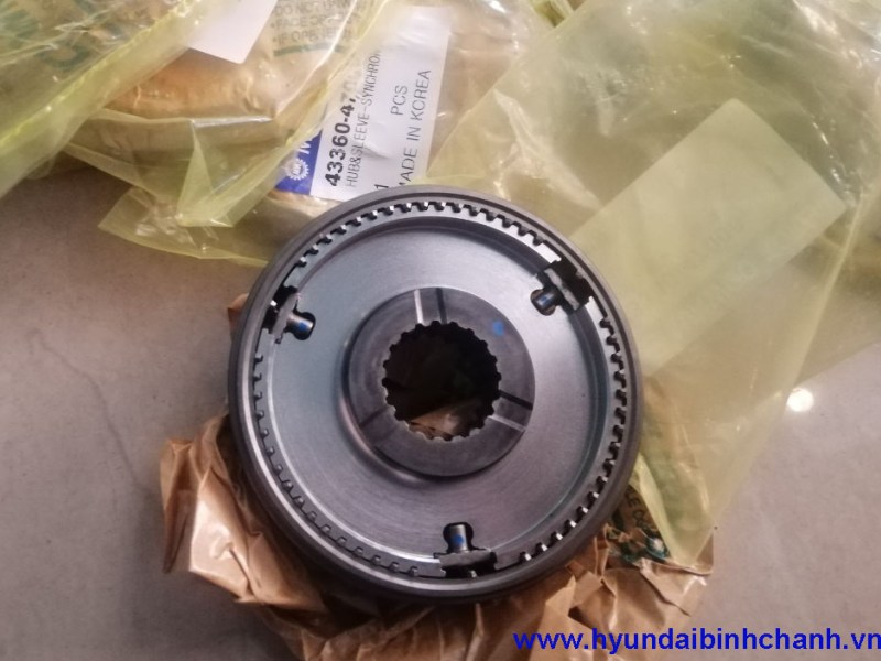 Bộ đồng tốc Hyundai N250 SL KIA K250 bánh răng vàng hộp số