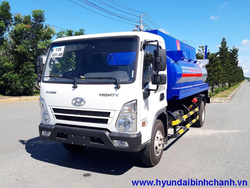Hyundai EX8 GTL bồn xăng 9 khối bồn dầu 9 khối