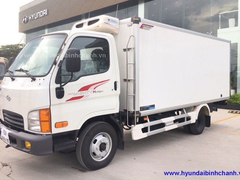 Hyundai N250SL đông lạnh xe tải 2.5 tấn đông lạnh Hyundai