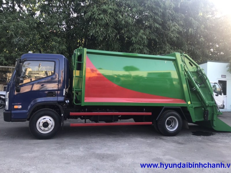 Hyundai EX8 GTL ép rác 10 khối